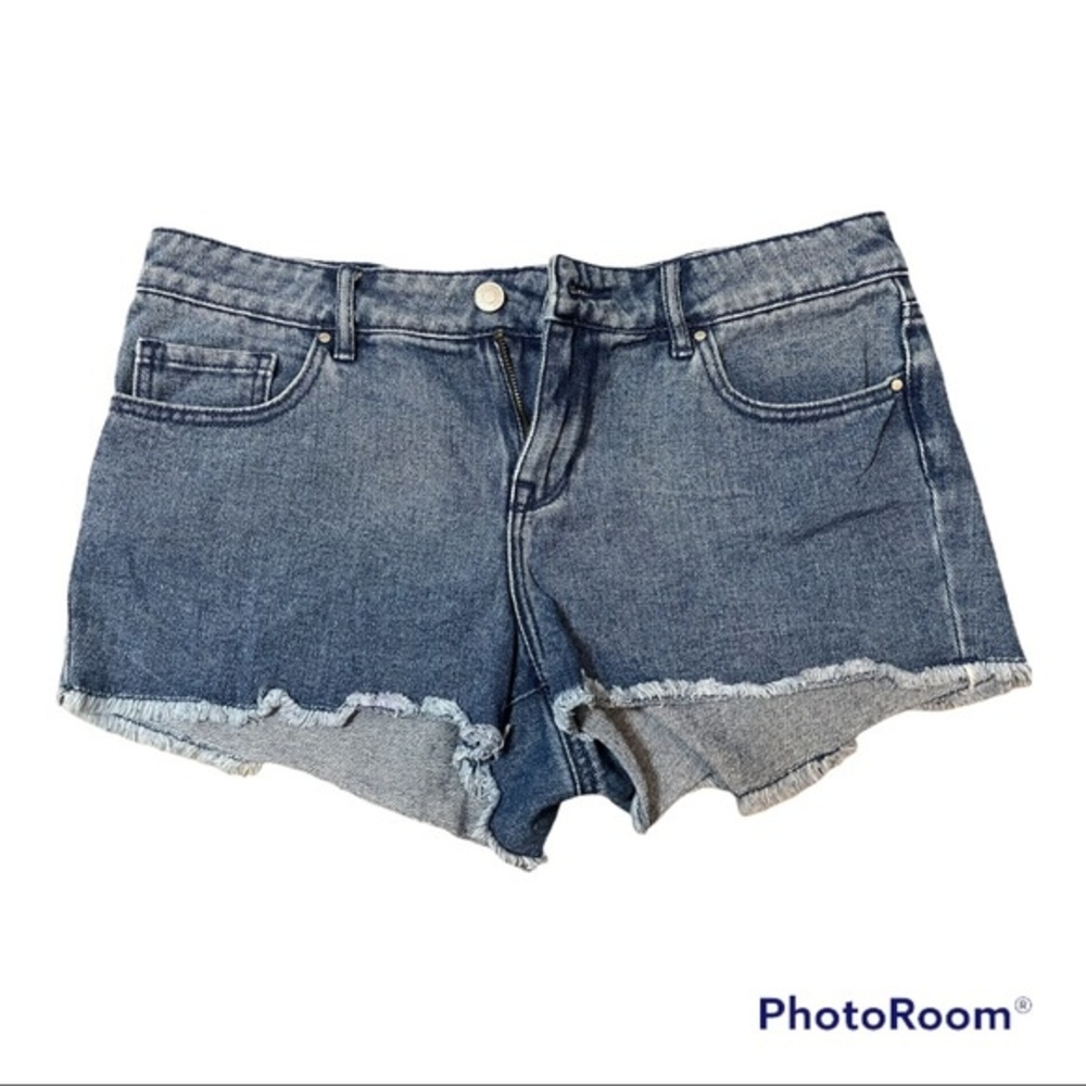 PAC SUN Juniors Super Low Rise Jean Shorts Size 11